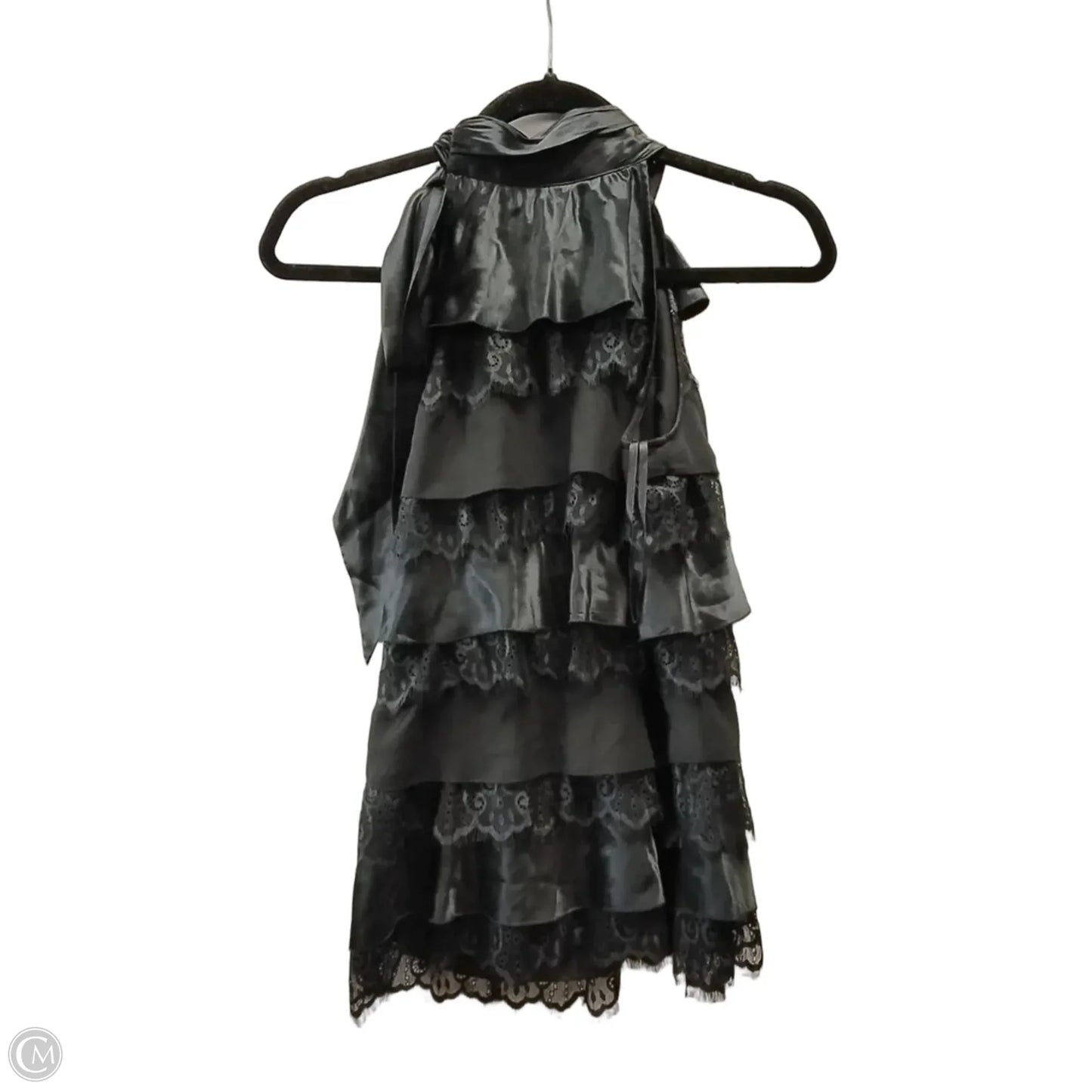 Blouse Sleeveless By White House Black Market In Black, Size: Xs