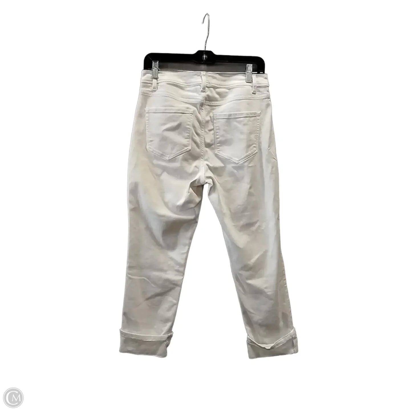 Jeans Cropped By J. Jill In White, Size: 6