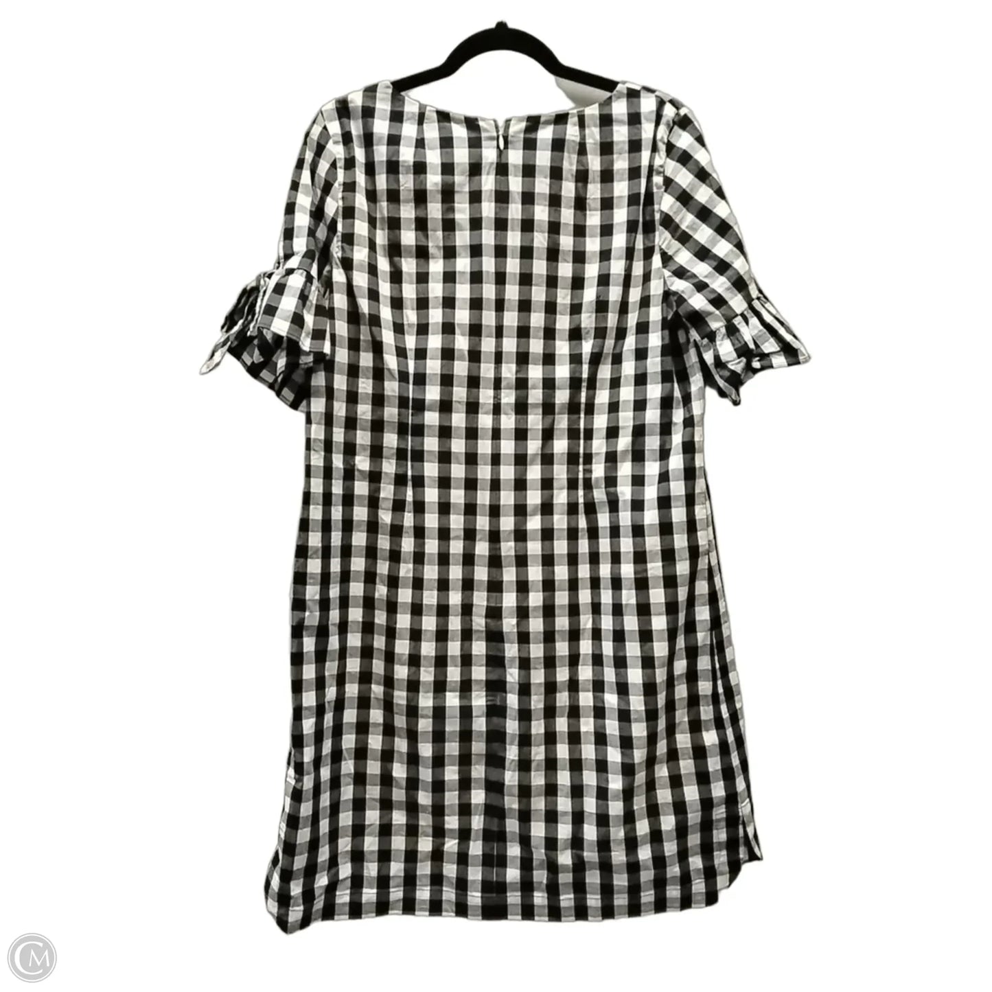 Dress Casual Midi By J. Crew In Checkered Pattern, Size: 10