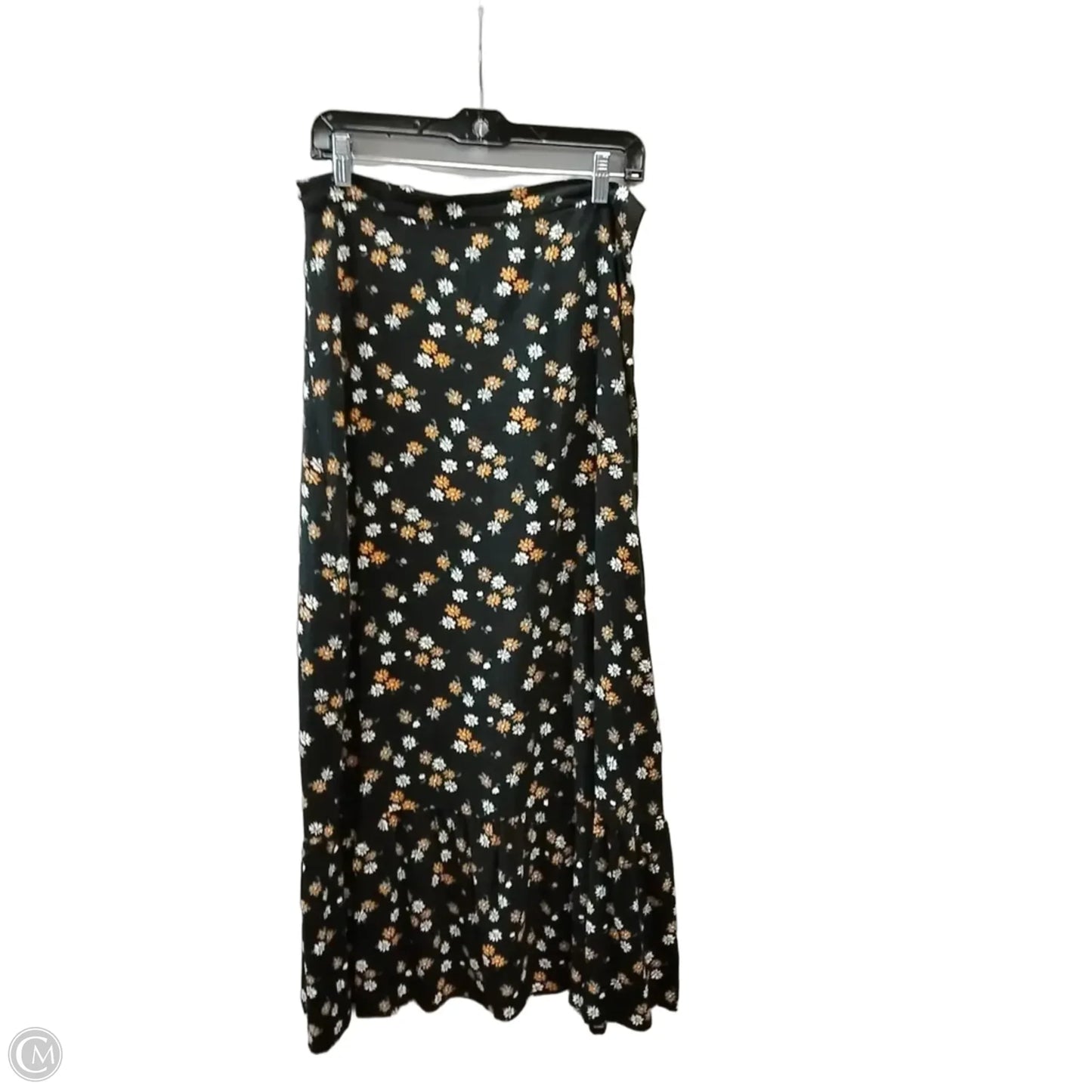 Skirt Maxi By Cme In Black & Orange, Size: 12