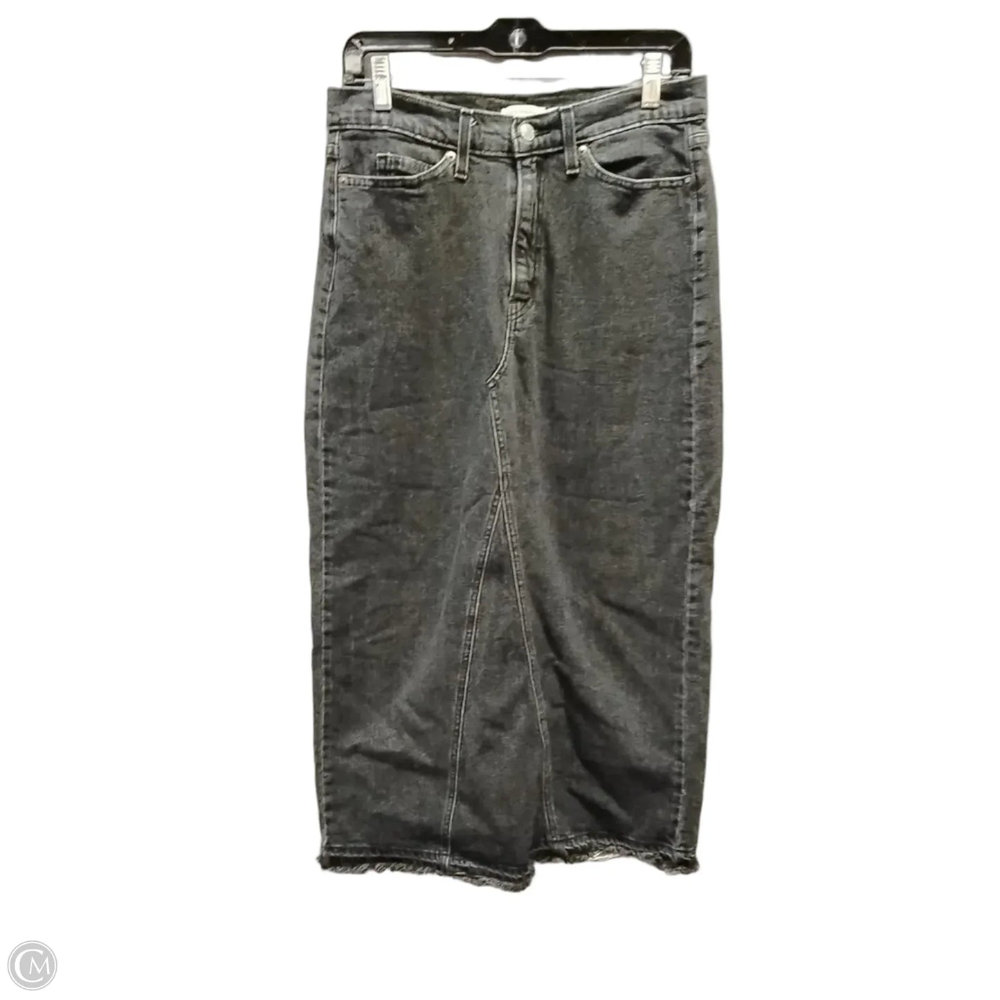 Skirt Maxi By Levis Signature In Black, Size: 4