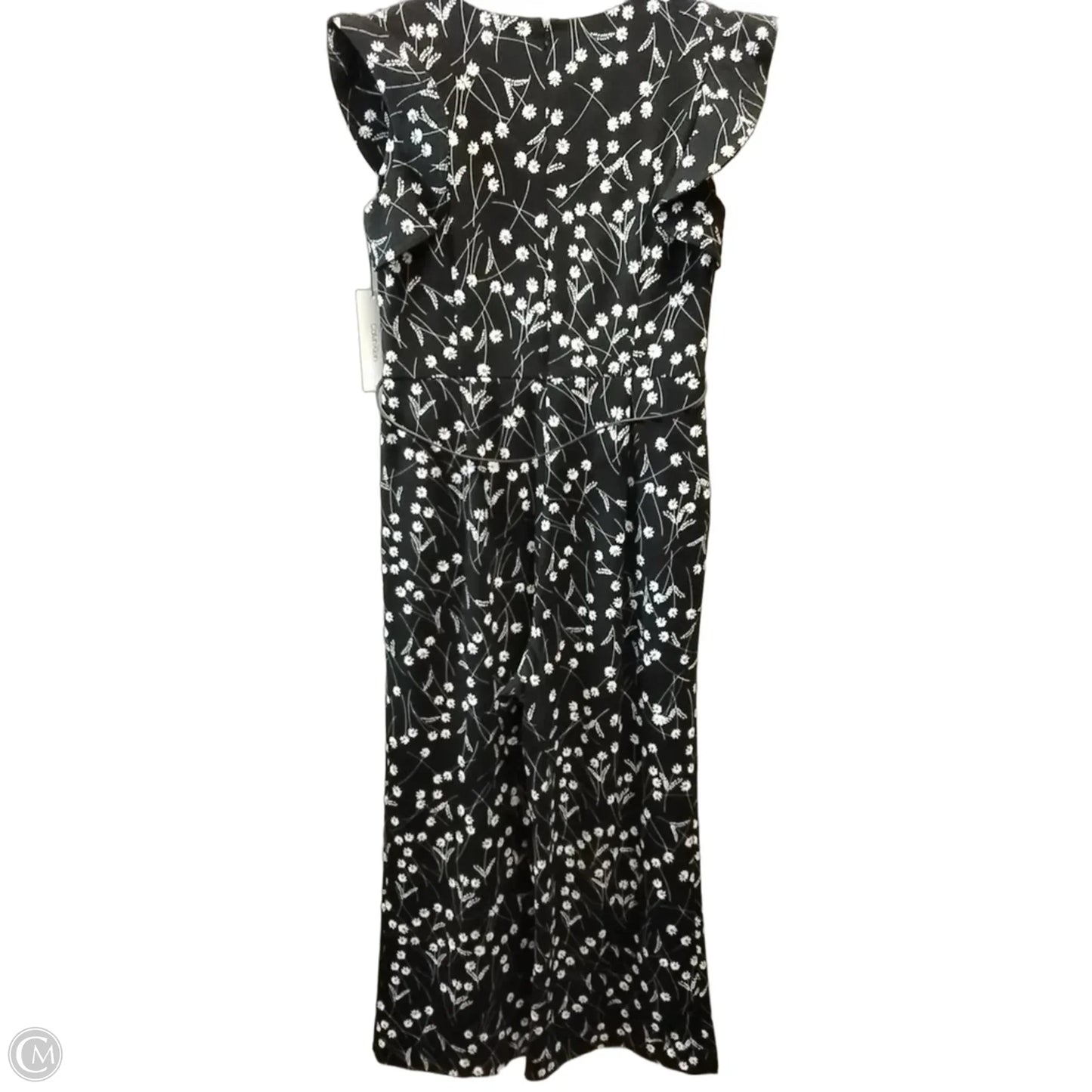 Jumpsuit By Calvin Klein In Floral Print, Size: Xl