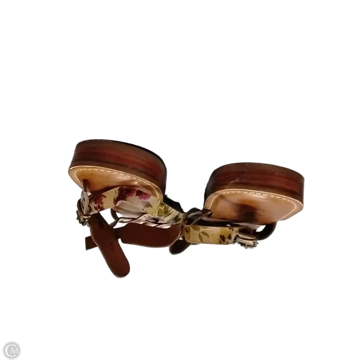 Sandals Designer By Patricia Nash In Floral Print, Size: 8.5