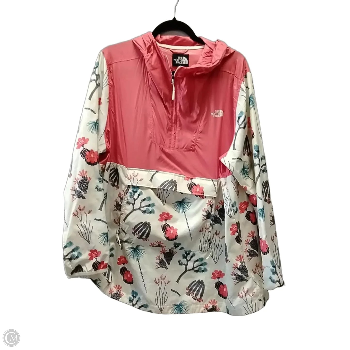 Jacket Windbreaker By The North Face In Orange, Size: Xl