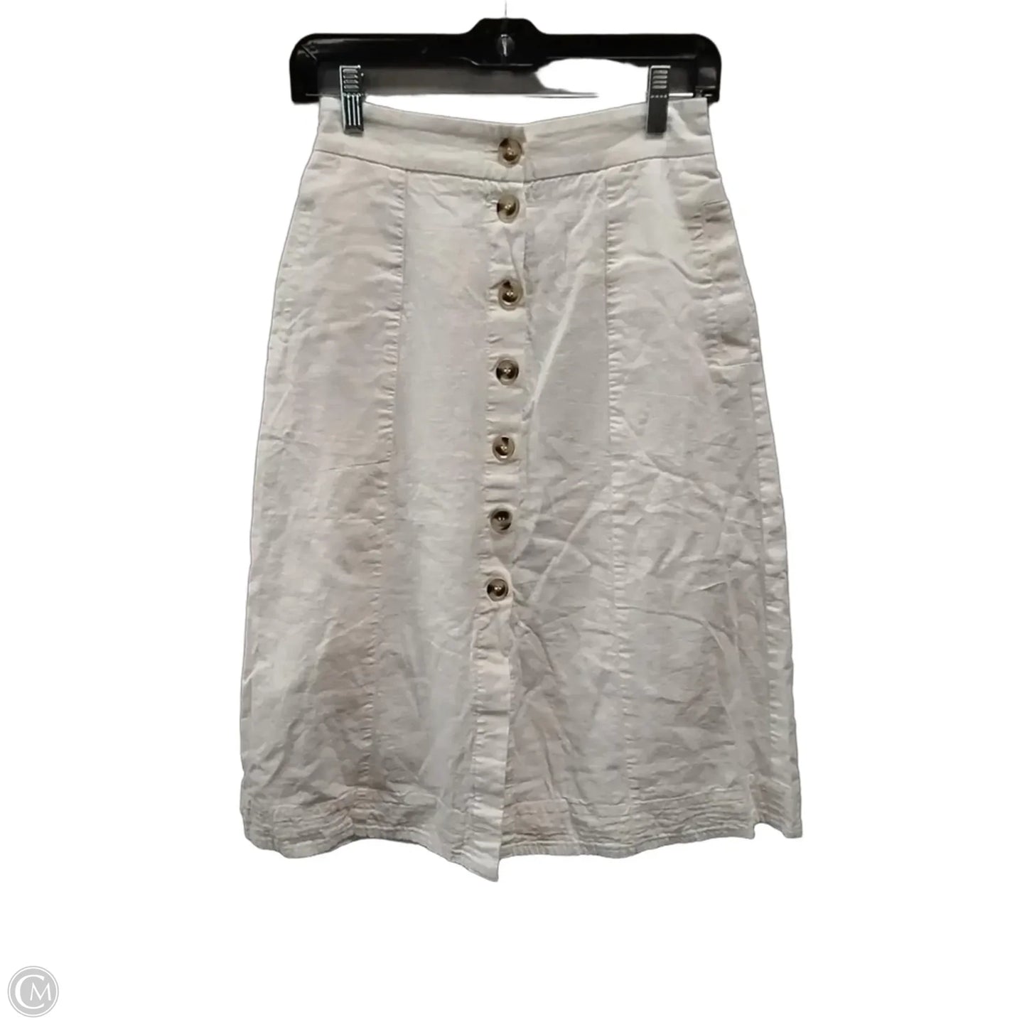 Skirt Maxi By Daniel Rainn In White, Size: 6