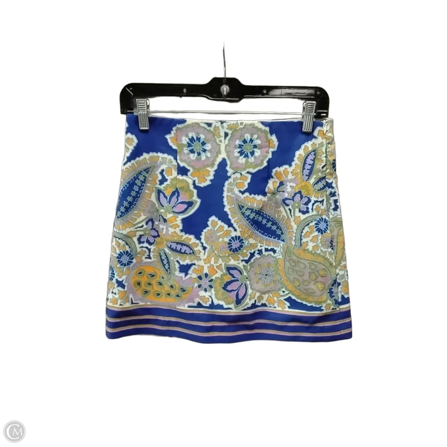 Skirt Mini & Short By Zara In Paisley Print, Size: 4