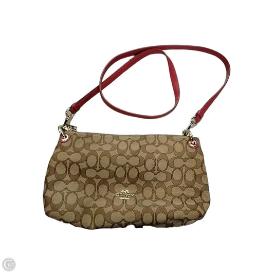 Crossbody Designer By Coach, Size: Medium