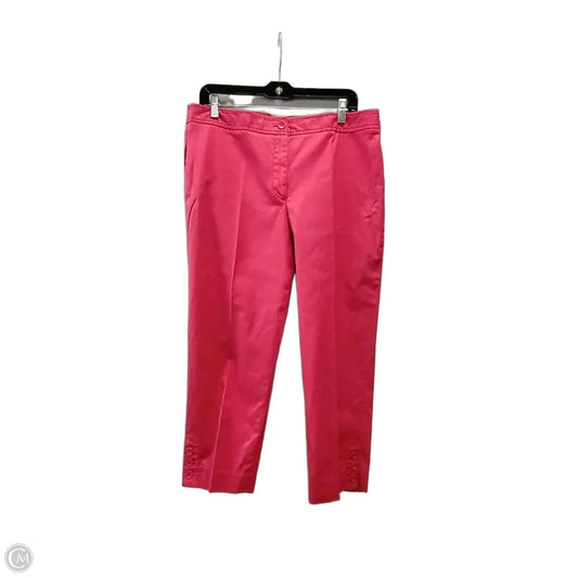 Pants Dress By Talbots In Red, Size: 12