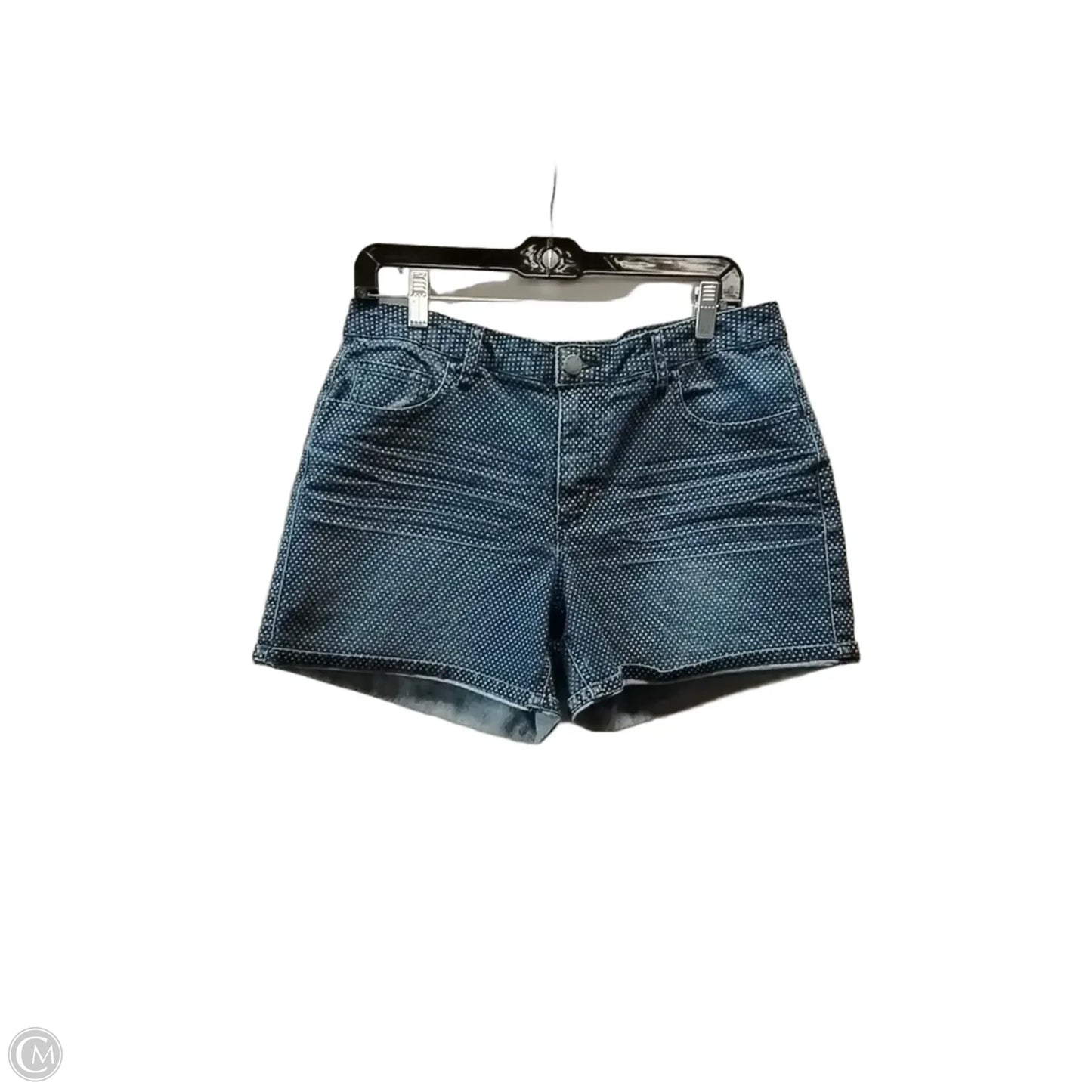 Shorts By Cato In Blue Denim, Size: 14