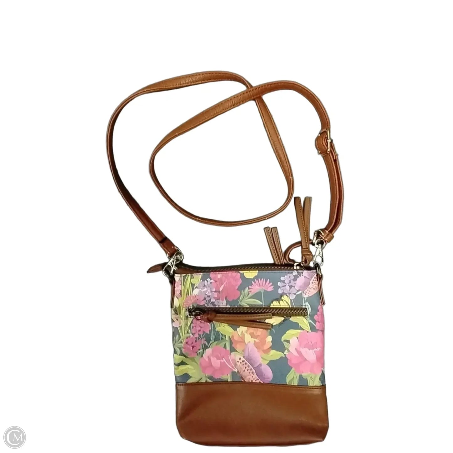 Crossbody Leather By Stone Mountain, Size: Small
