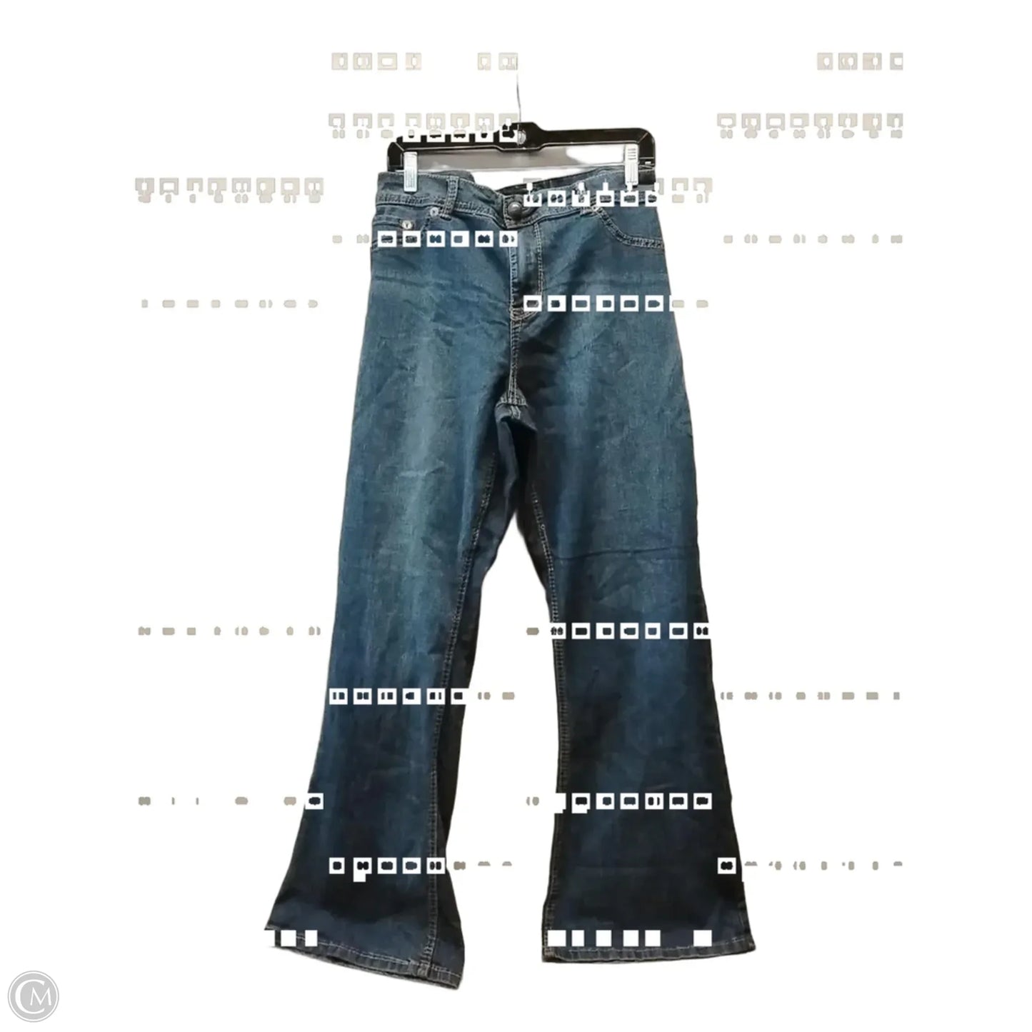 Jeans Boot Cut By Cme In Blue Denim, Size: 22