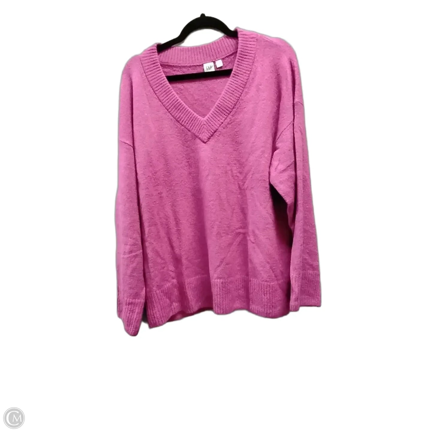 Sweater By Gap In Pink, Size: L
