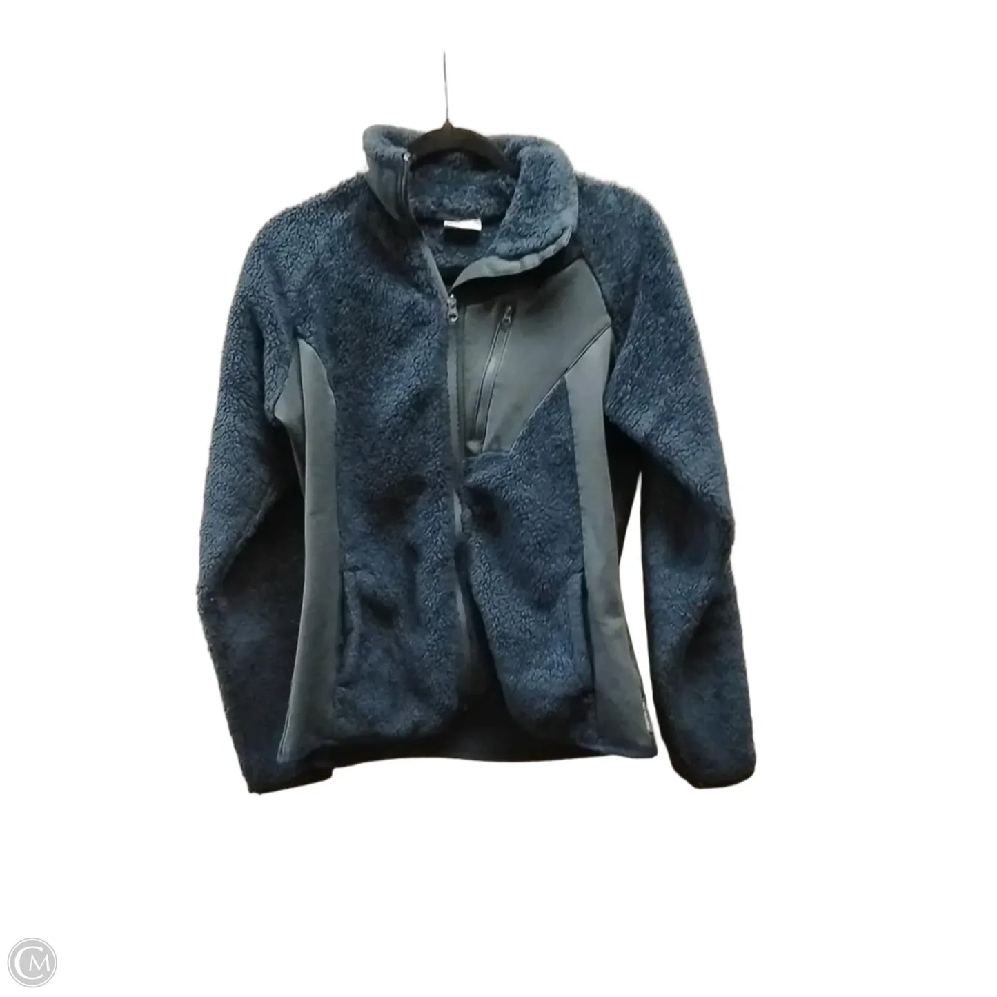 Jacket Fleece By Columbia In Navy, Size: M