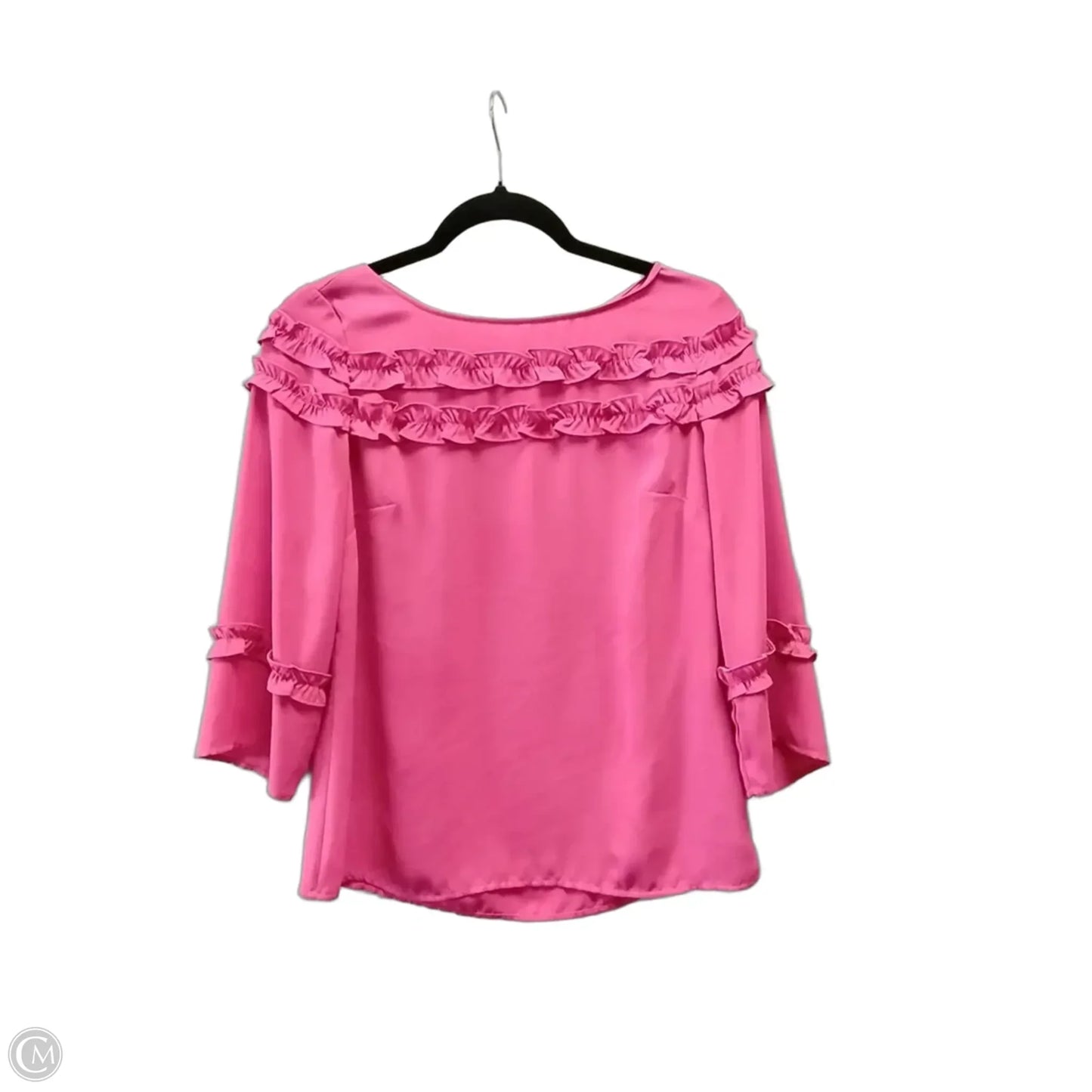Blouse Long Sleeve By Talbots In Pink, Size: Sp