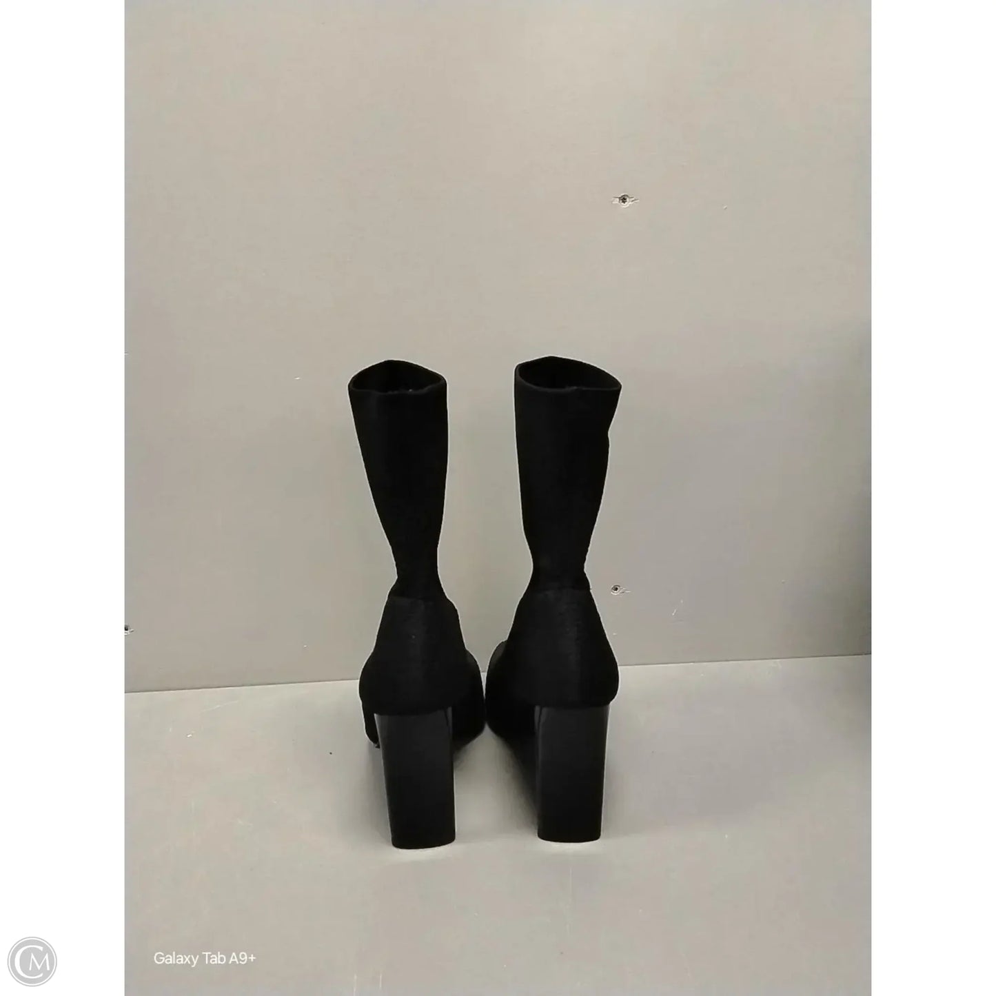 Boots Ankle Heels By Charles By Charles David In Black, Size: 6.5