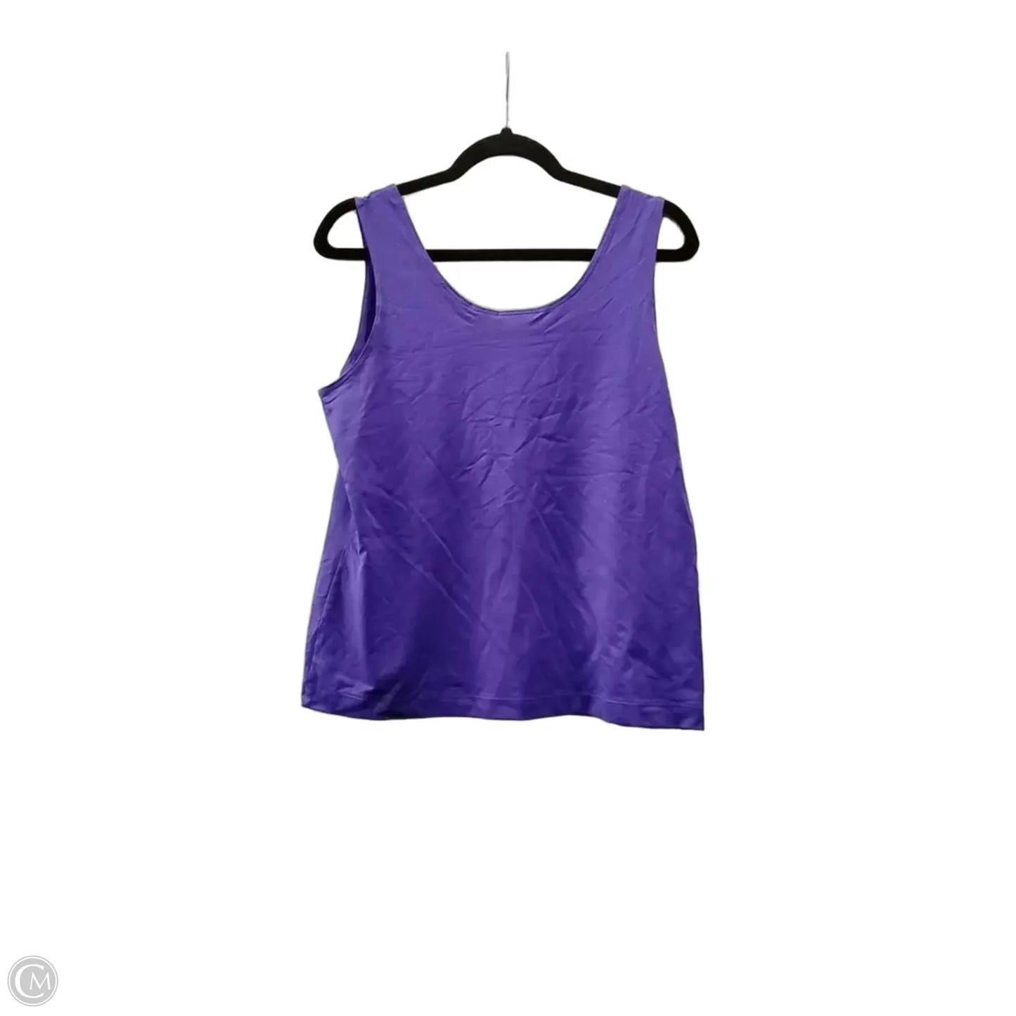 Top Sleeveless Basic By Chicos In Purple, Size: L
