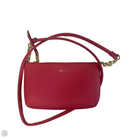 Crossbody  By Calvin Klein, Size: Small