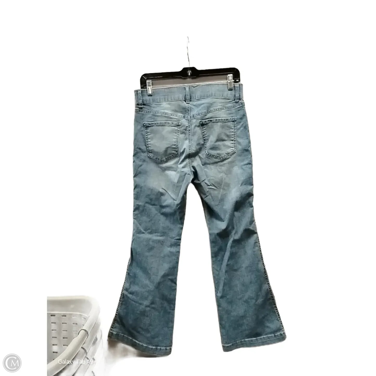 Jeans Flared By Gloria Vanderbilt In Blue Denim, Size: 10p