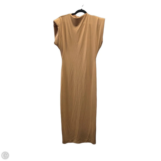 Dress Casual Maxi By Antonio Melani In Bronze, Size: M