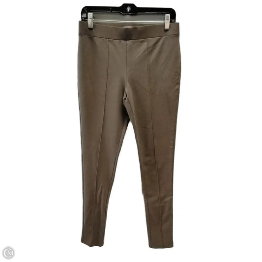 Pants Leggings By Chaus In Brown, Size: S