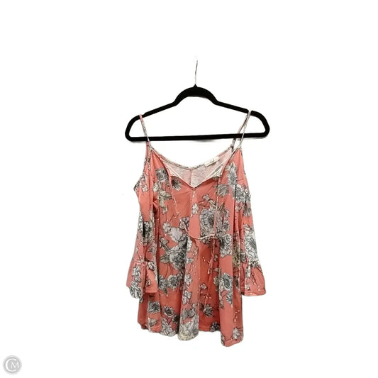 Top Long Sleeve By Easel In Floral Print, Size: S