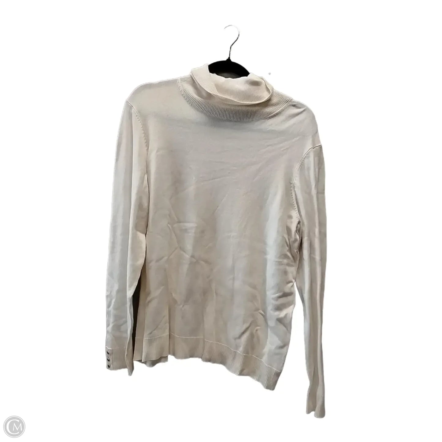 Sweater By Clothes Mentor In Beige, Size: L