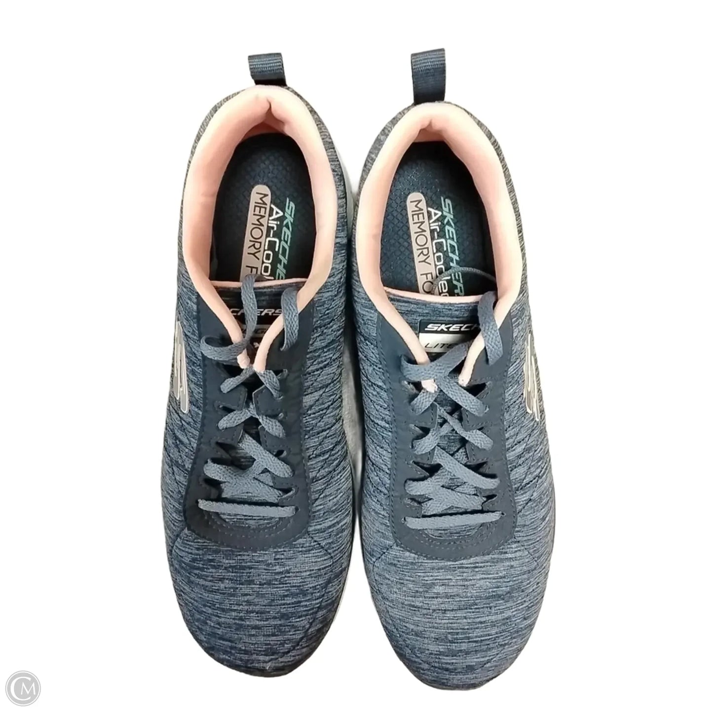 Shoes Athletic By Skechers In Blue & Pink, Size: 9.5