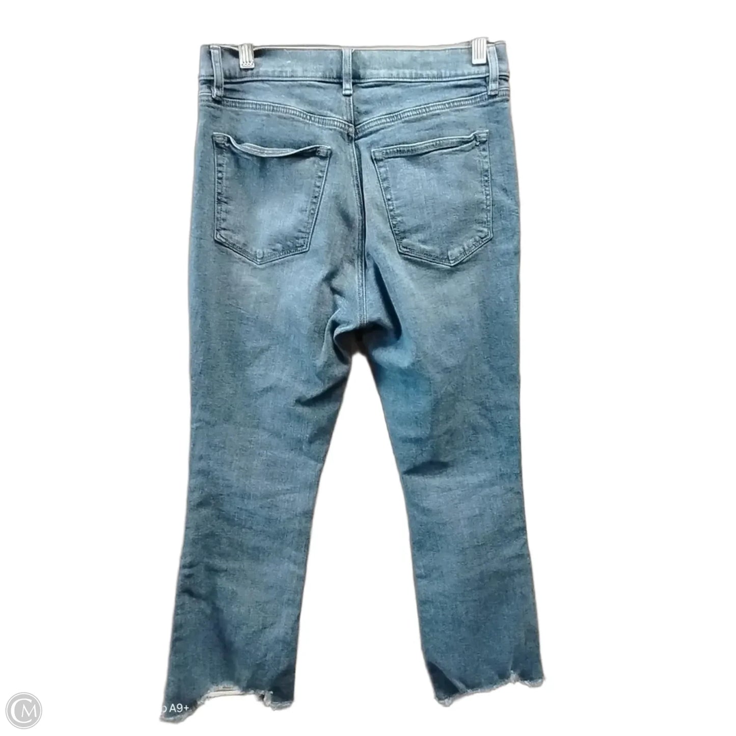 Jeans Cropped By Loft In Blue Denim, Size: 6