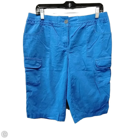 Shorts By Chicos In Blue, Size: M