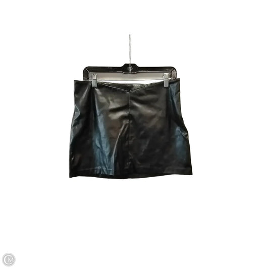 Skirt Mini & Short By Divided In Black, Size: 8