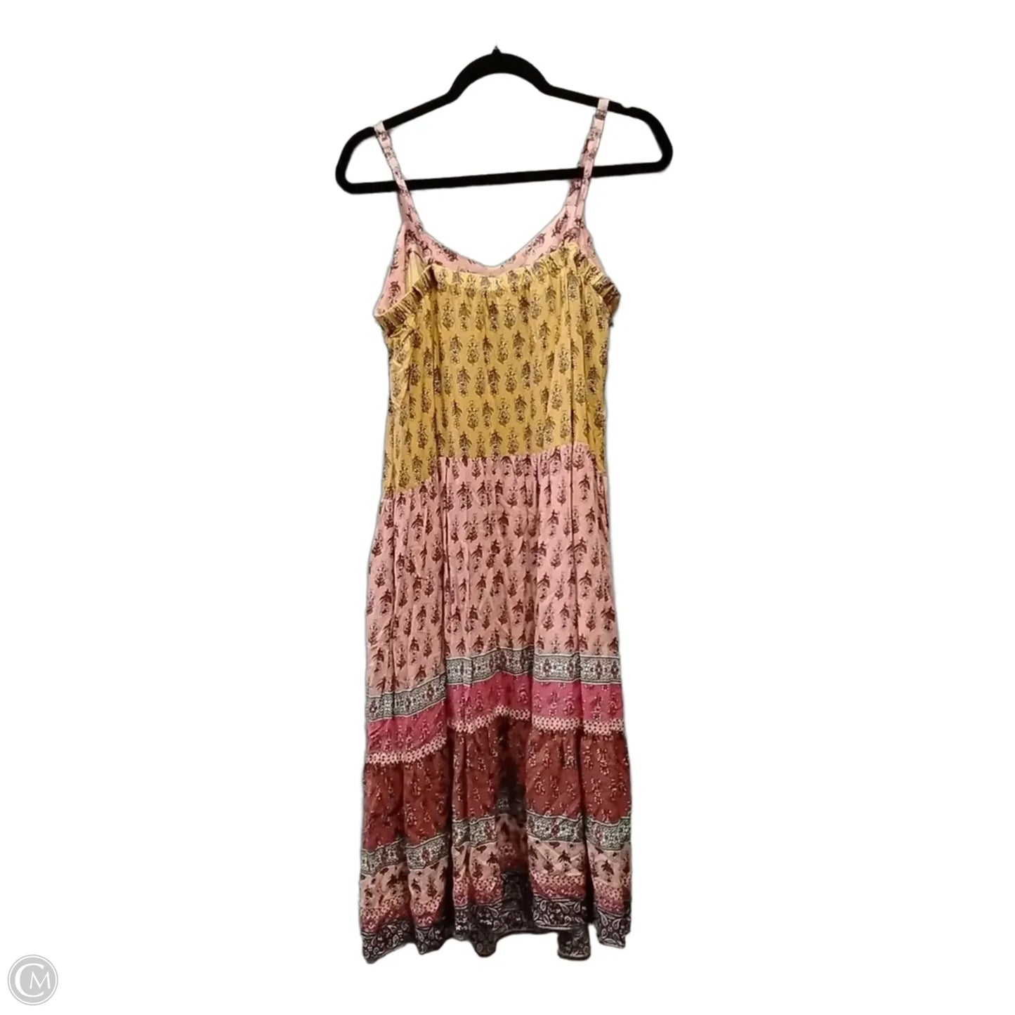 Dress Casual Maxi By Knox Rose In Floral Print, Size: 10