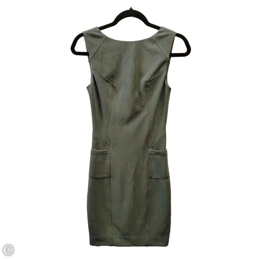 Dress Casual Midi By Bebe In Green, Size: 0