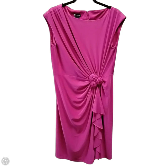 Dress Casual Midi By New Directions In Pink, Size: 12