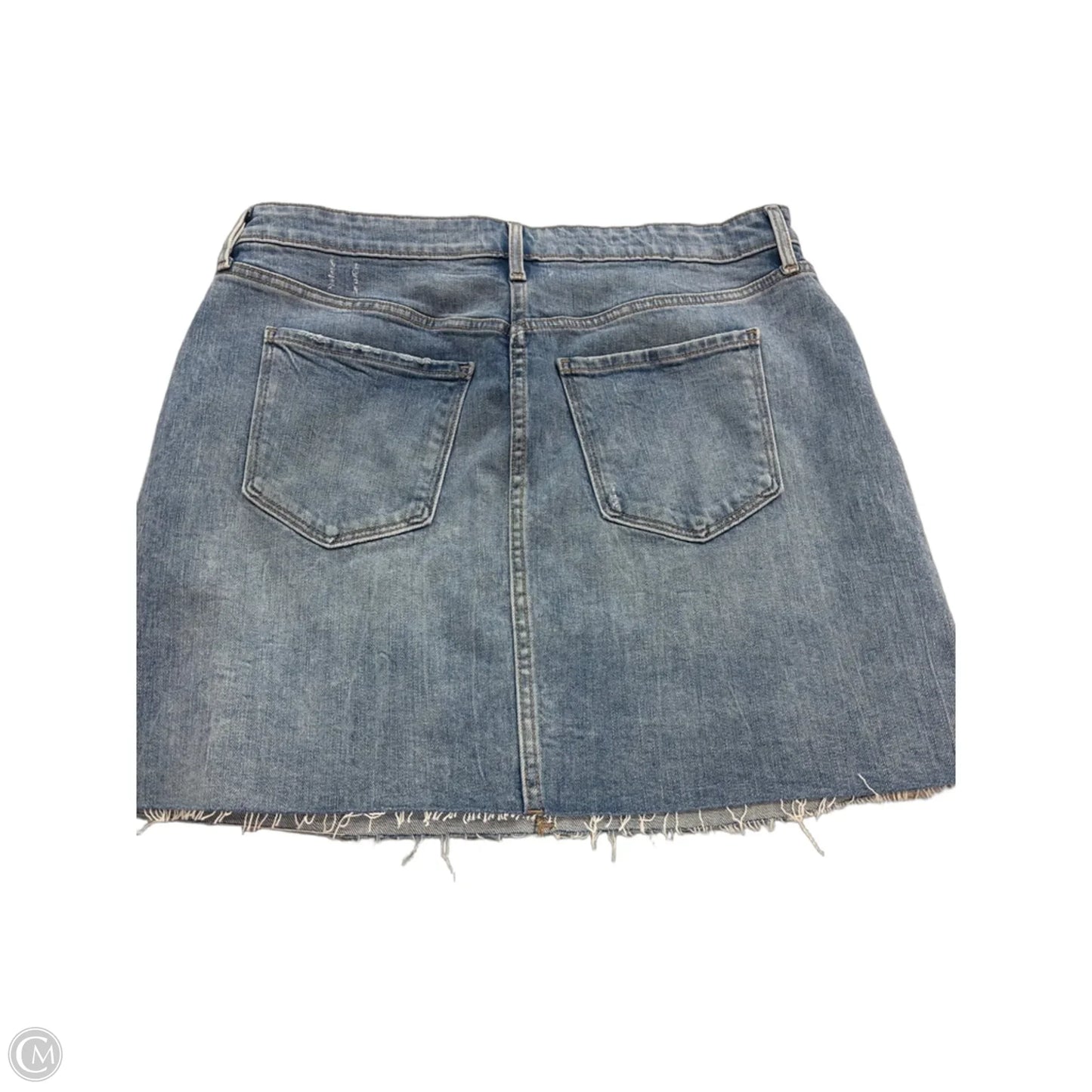 Skirt Mini & Short By Old Navy In Blue Denim, Size: 14