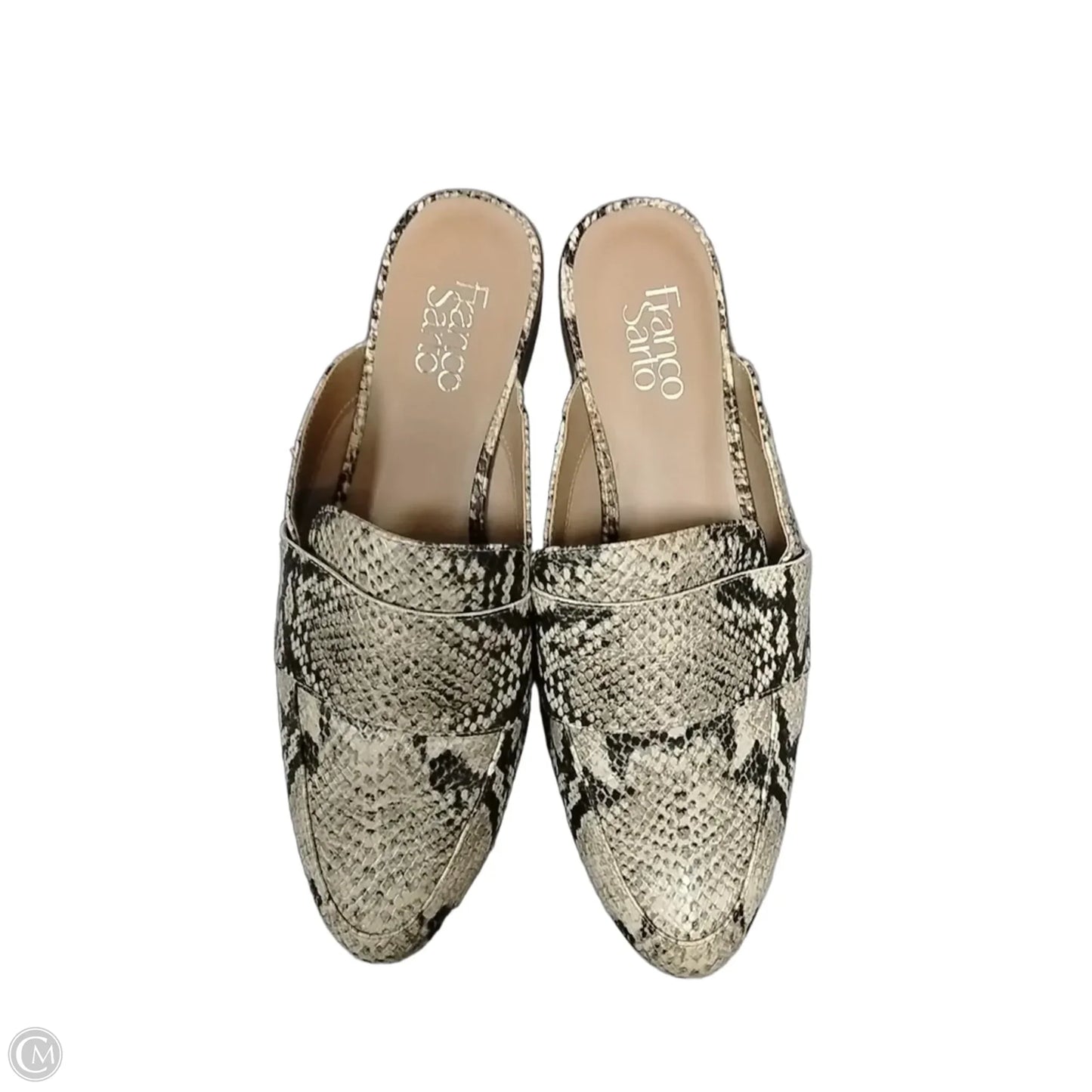 Shoes Flats By Franco Sarto In Snakeskin Print, Size: 9.5