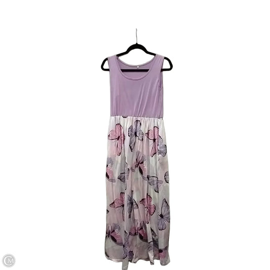 Dress Casual Maxi By Clothes Mentor In Purple, Size: L