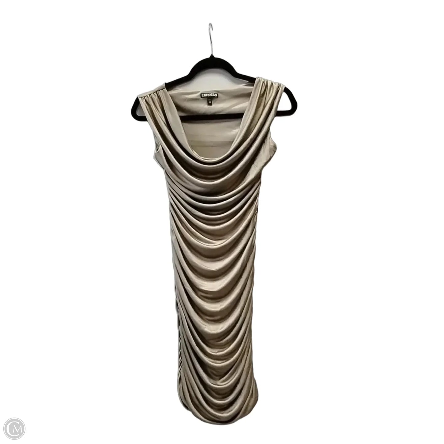 Dress Party Short By Express In Bronze, Size: 0