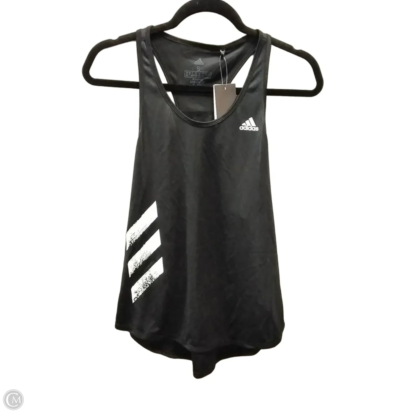 Athletic Tank Top By Adidas In Black, Size: S