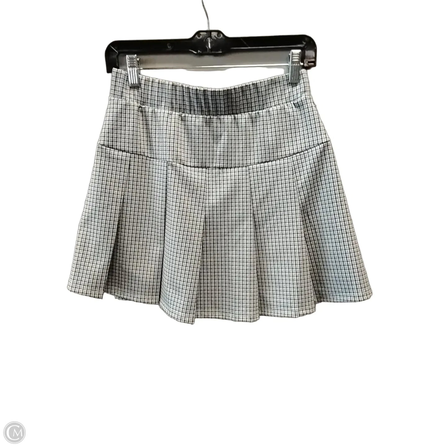 Skirt Mini & Short By Olive And Oak In Chevron Pattern, Size: 8