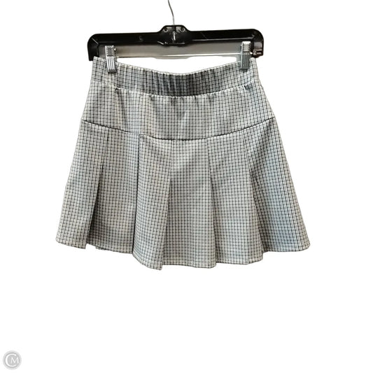 Skirt Mini & Short By Olive And Oak In Chevron Pattern, Size: 8