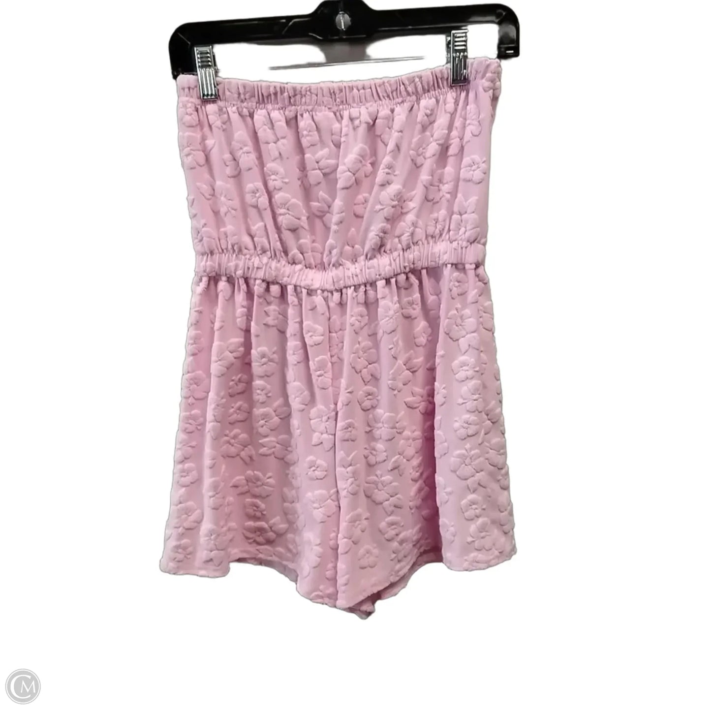 Romper By Clothes Mentor In Pink, Size: L