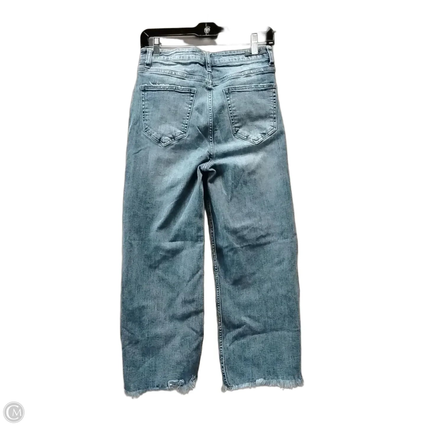 Jeans Wide Leg By Risen In Blue Denim, Size: 6