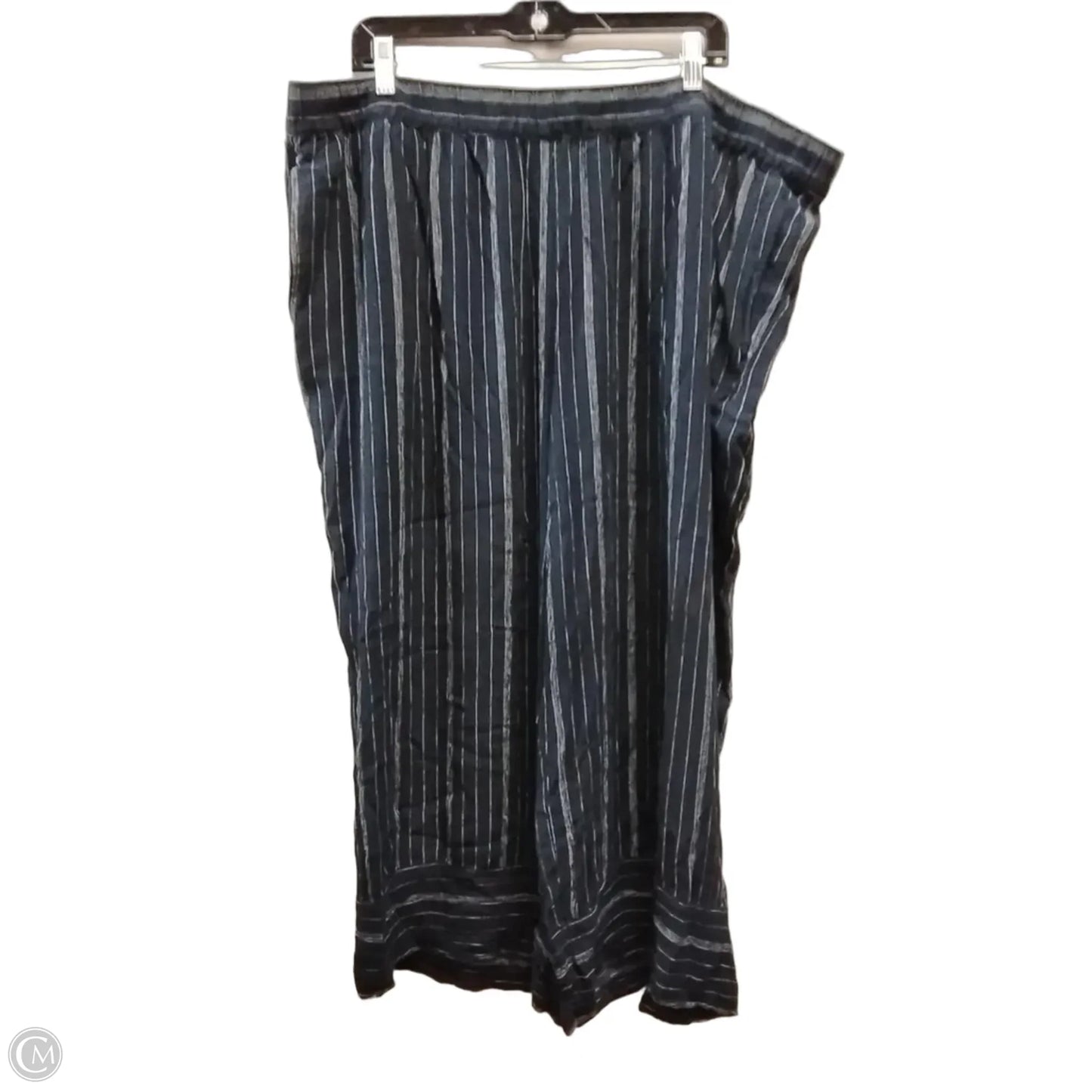 Pants Cropped By Loft In Blue, Size: 22