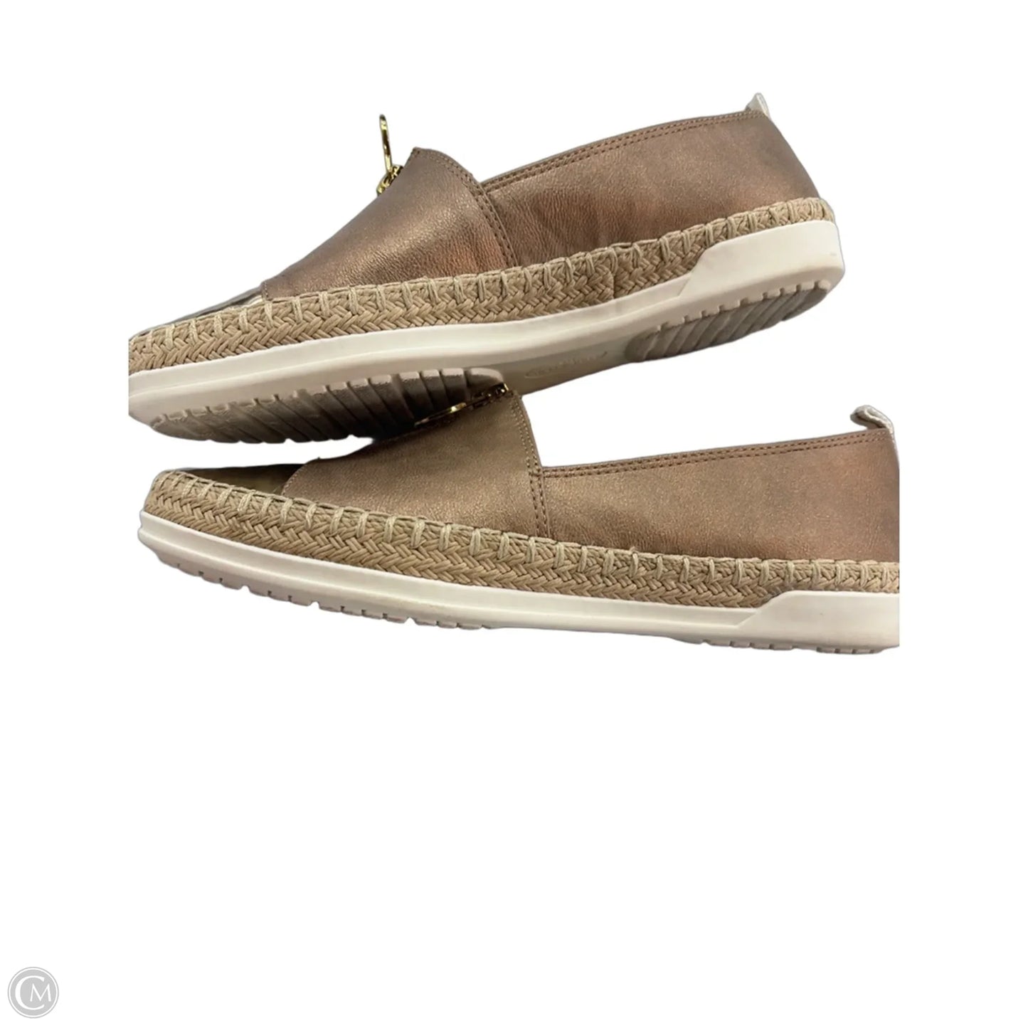 Shoes Flats By Anne Klein In Bronze, Size: 6
