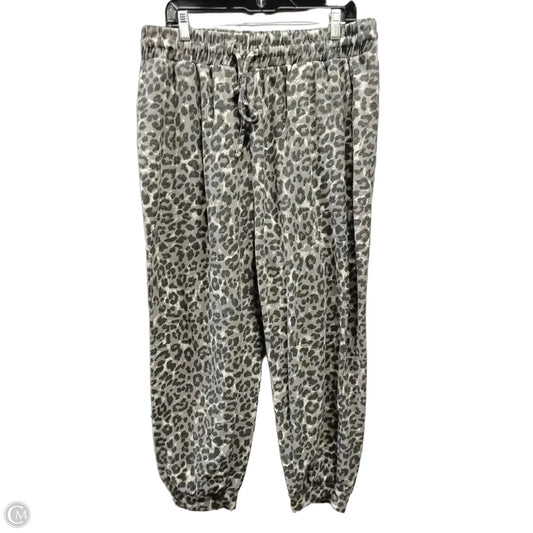 Pants Lounge By Zenana In Animal Print, Size: 20