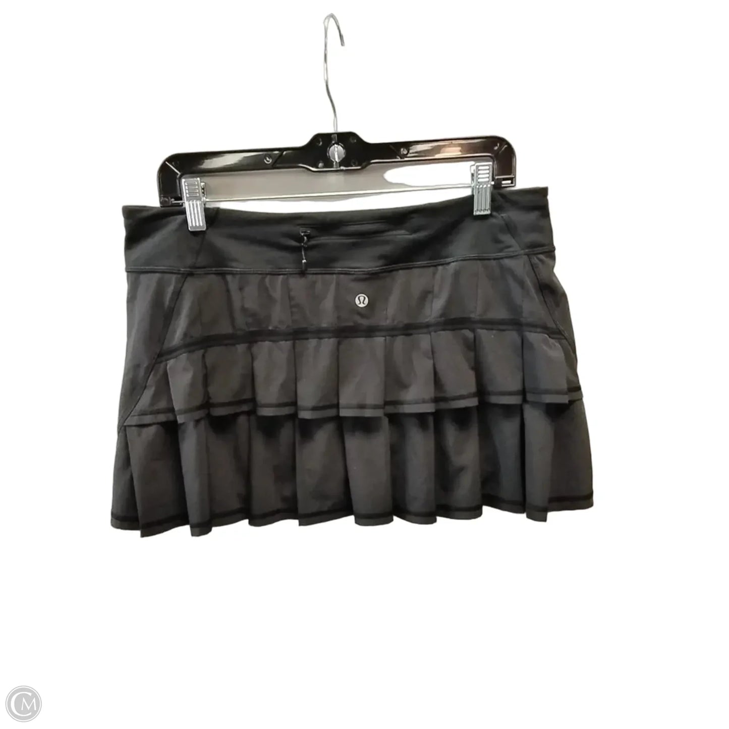 Athletic Skirt By Lululemon In Black, Size: M