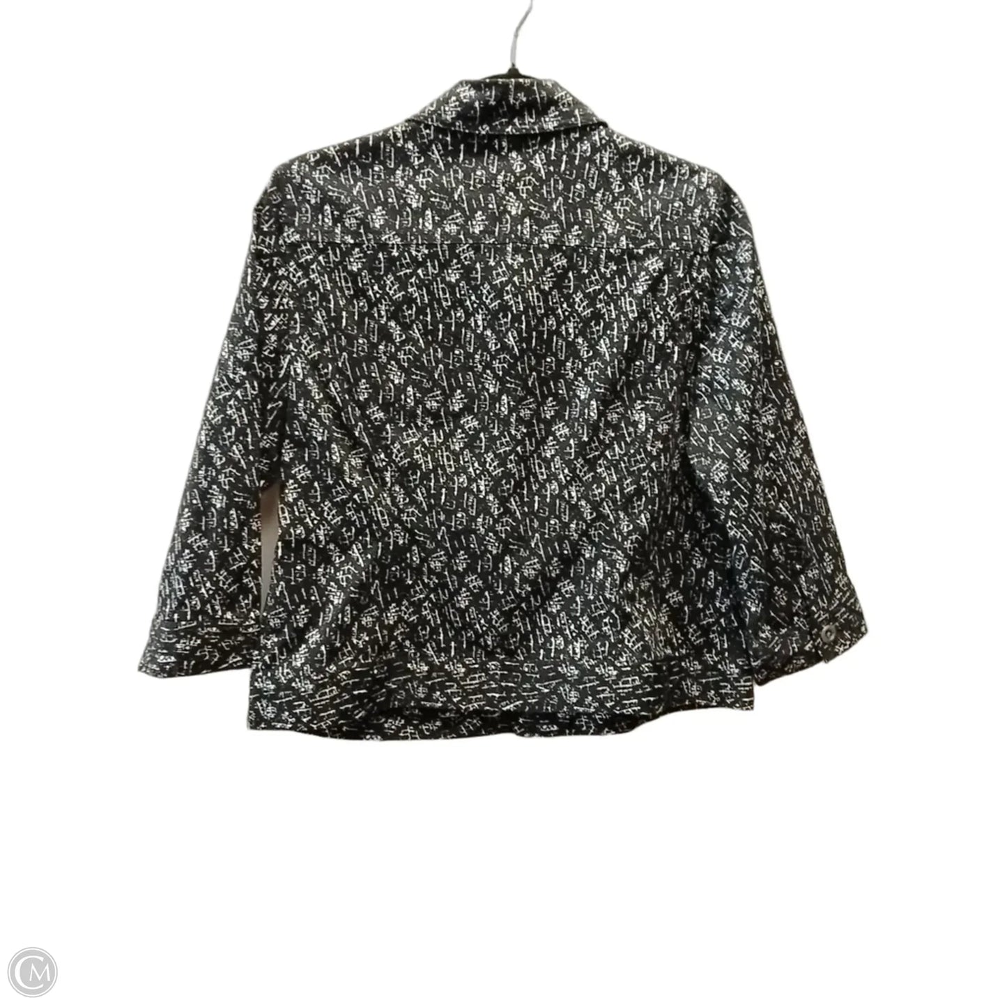 Jacket Other By Chicos In Black, Size: M