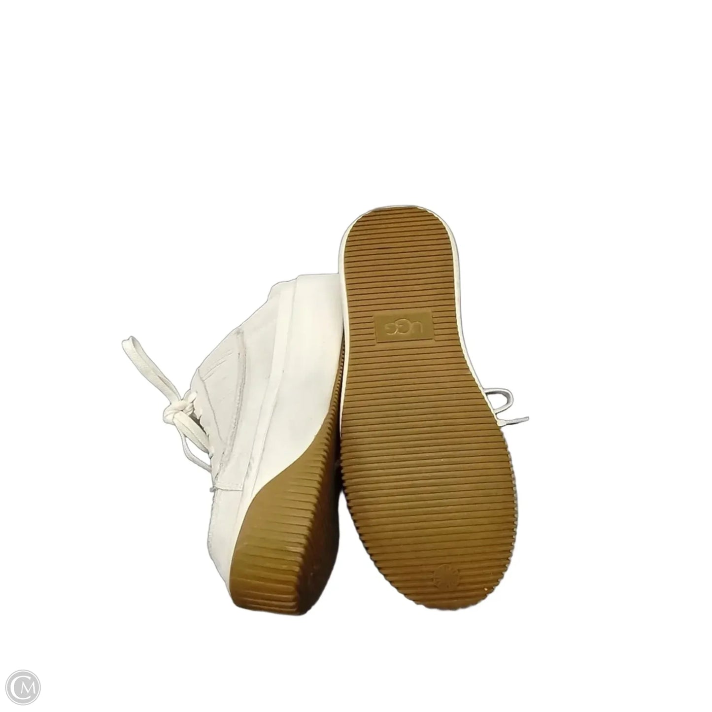 Shoes Designer By Ugg In Cream, Size: 9.5