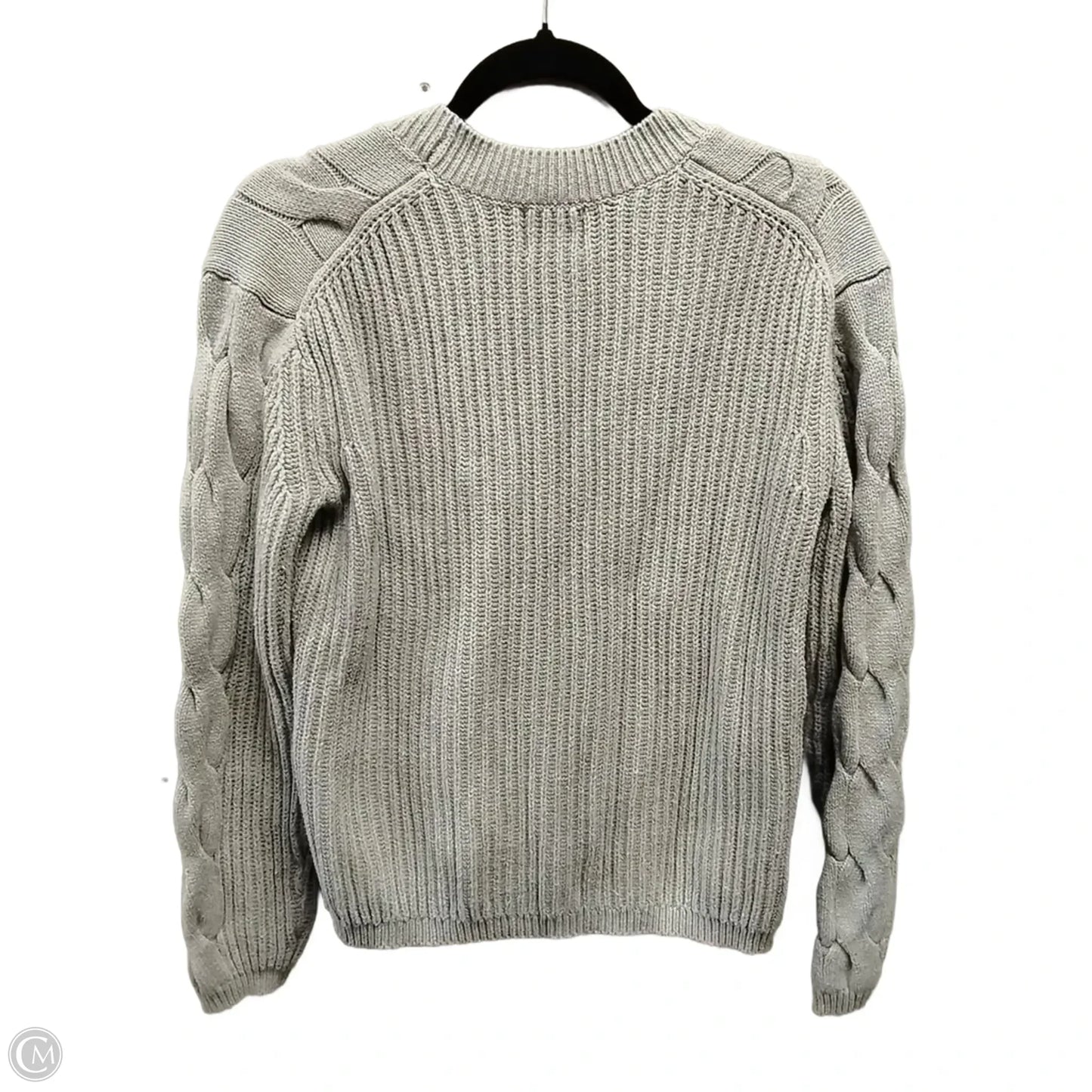 Sweater Cardigan By St Johns Bay In Grey, Size: Xs