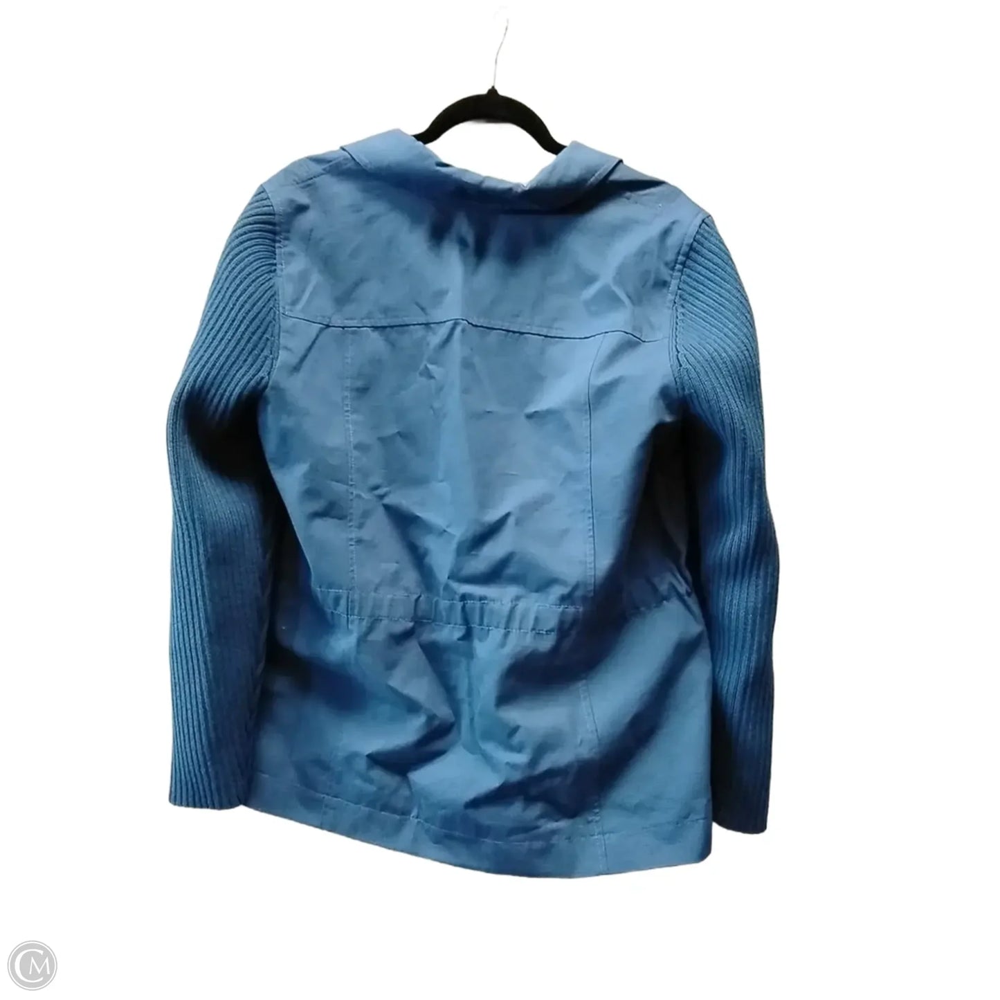 Jacket Denim By Talbots In Blue, Size: L